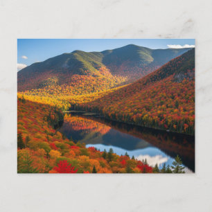 Carte Postale Automne dans les montagnes Adirondack