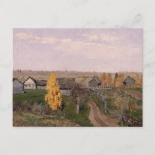 Carte Postale Automne d'or Issac Levitan