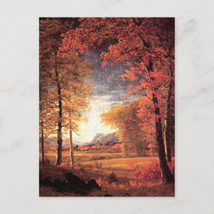 Carte Postale Automne en Amérique, comté d'Oneida, New York