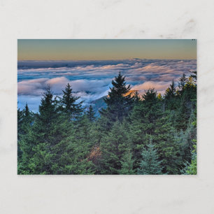 Carte Postale automne saison matin sur blue ridge parkway