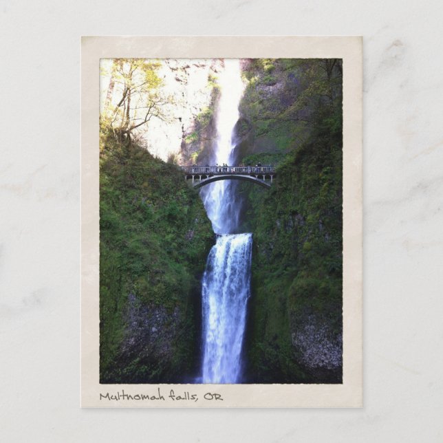 Carte Postale Automnes de Multnomah, Orégon (Devant)