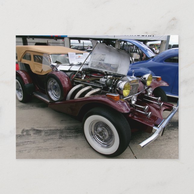 Carte Postale Automobile Ancienne (Devant)