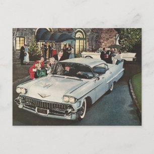 Carte postale automobile classique