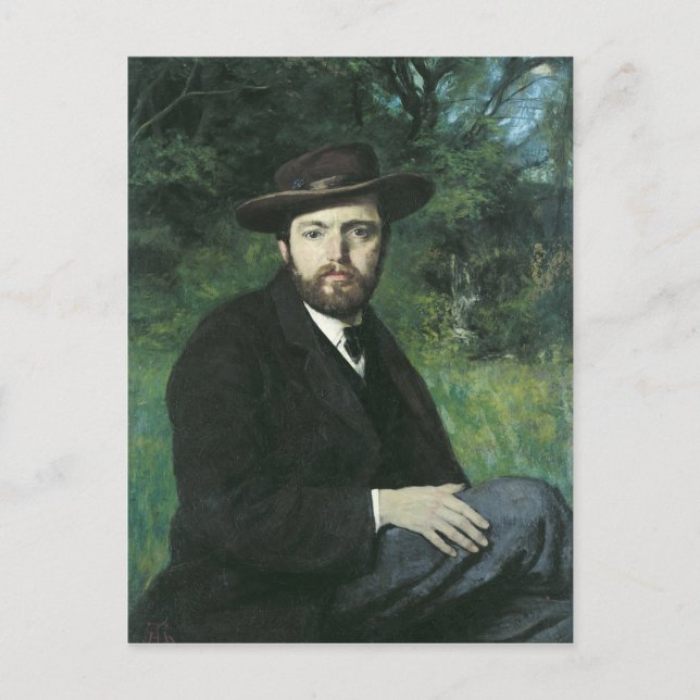 Carte Postale Autoportrait, 1871 (Devant)