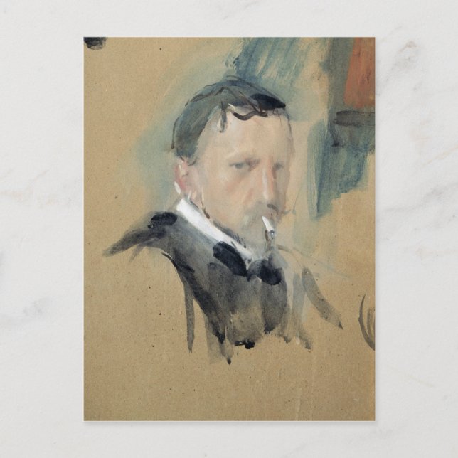 Carte Postale Autoportrait, 1901 (Devant)