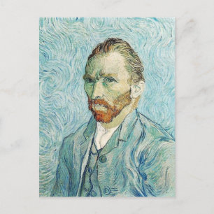 Carte Postale Autoportrait de Vincent Van Gogh