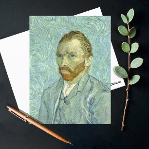 Carte Postale Autoportrait de Vincent Van Gogh
