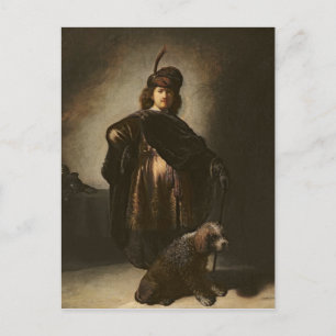 Carte Postale Autoportrait en costume oriental, 1631