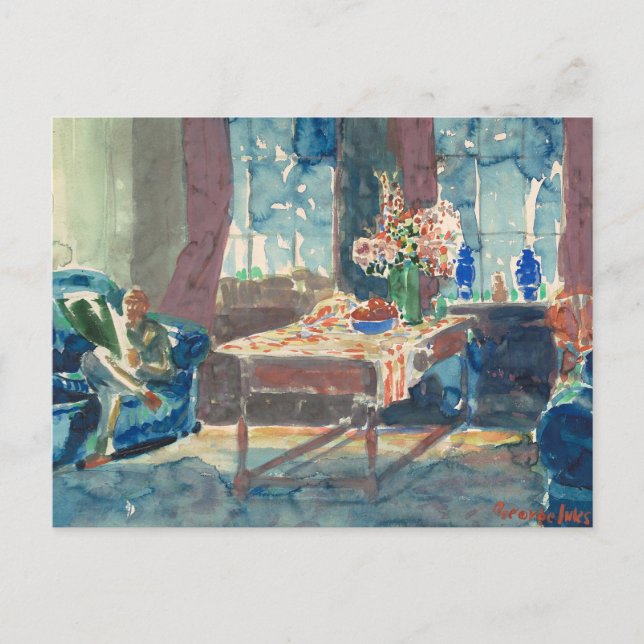 Carte Postale Autoportrait | George Luks (Devant)