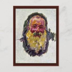 Carte Postale Autoportrait Par Claude Monet