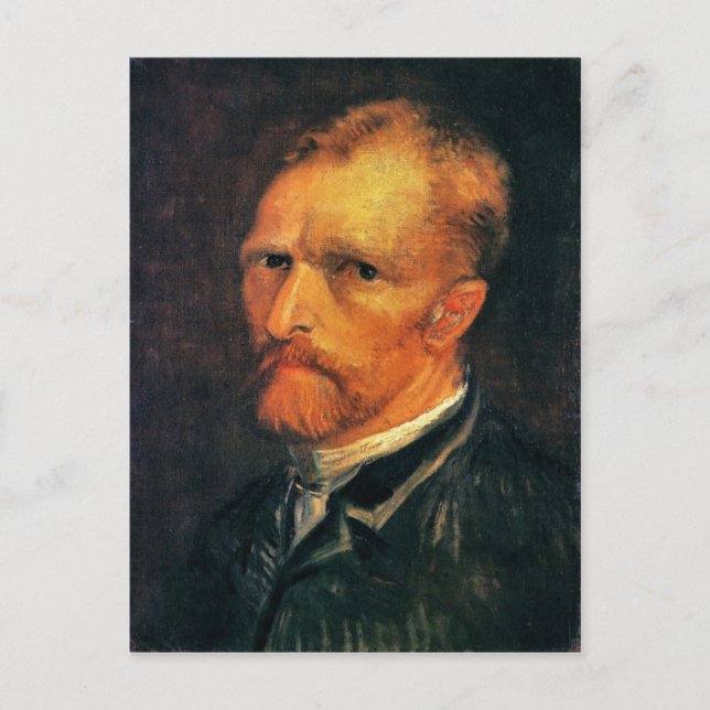 Carte Postale Autoportrait par Vincent van Gogh 1886 (Devant)
