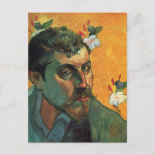 Carte Postale Autoportrait - Paul Gauguin