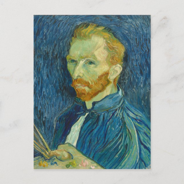 Carte Postale Autoportrait, Vincent van Gogh (Devant)