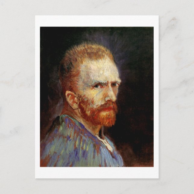 Carte Postale Autoportrait, Vincent van Gogh (Devant)
