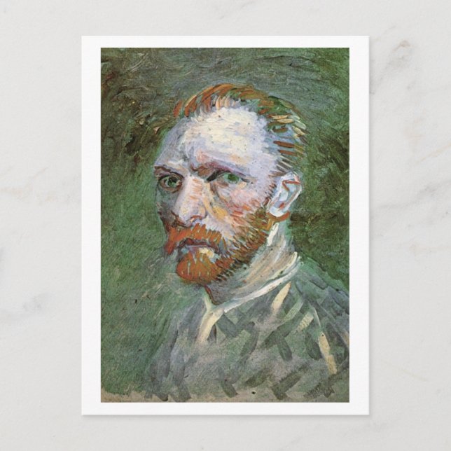 Carte Postale Autoportrait, Vincent van Gogh (Devant)