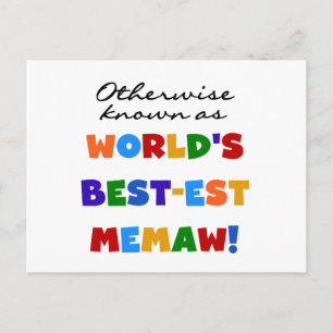 Carte Postale Autrement connu comme T-shirts de Meilleur-est
