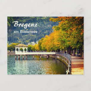 Carte Postale Autriche Bregenz am Bodensee à l'automne