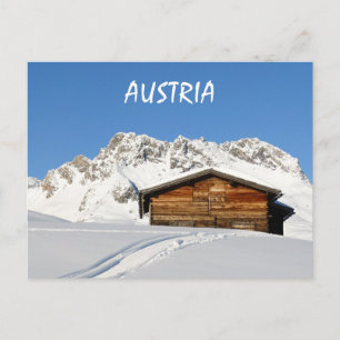 Carte Postale Autriche Hiver dans les Alpes à Lech am Arlberg