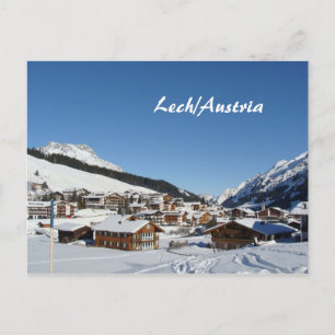 Carte Postale Autriche Lech am Arlberg Vorarlberg