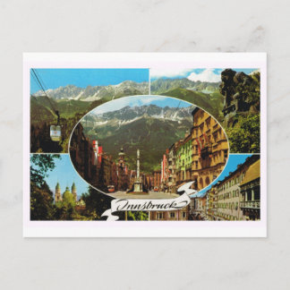 Carte Postale Autriche, Tyrol, Innsbruck multiview