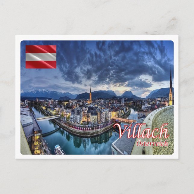 Carte Postale Autriche - Villach - (Devant)