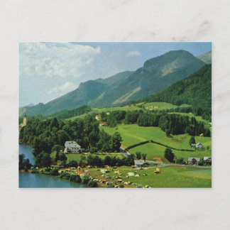 Carte Postale Autriche vintage, Appesbach, région de Salzbourg