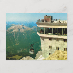 Carte Postale Autriche vintage, Zugspitz