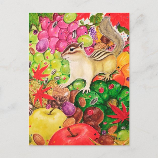 Carte Postale Autumn Harvest Pop Art Ver. (Devant)