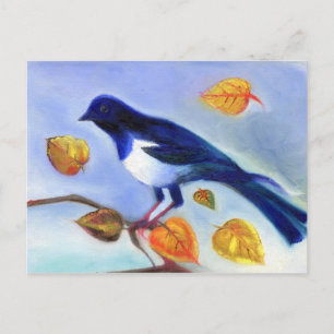 Carte Postale Autumn Magpie 2012