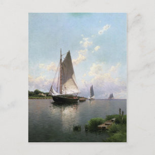 Carte Postale Avec Alfred Thompson Bricher Peintur