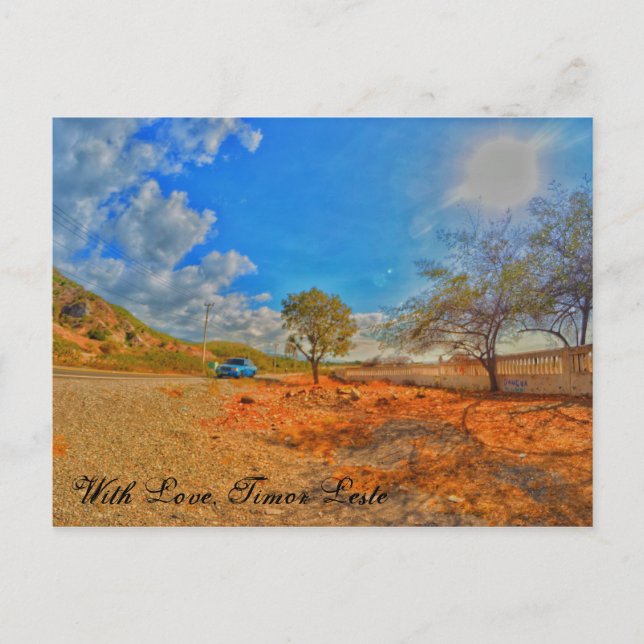 Carte Postale Avec amour le Timor Oriental (Devant)