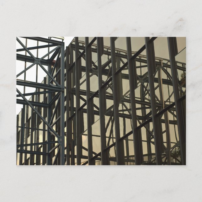 Carte postale avec architecture moderne (Devant)