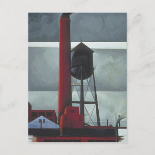 Carte Postale Avec Charles Demuth Peinture