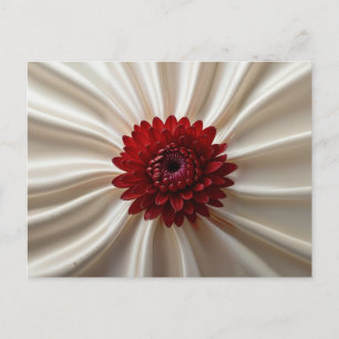 Carte postale avec design couleur japonaise