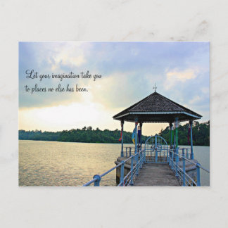 Carte postale avec devis