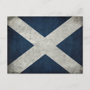 Carte postale avec Dirty Scottish Flag