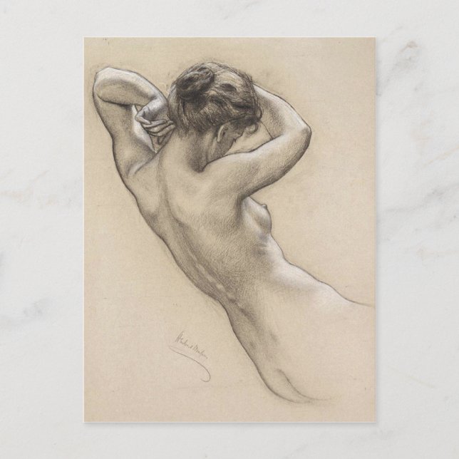 Carte Postale Avec Herbert James Draper Peinture (Devant)