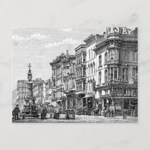 Carte postale avec image vintage de San Francisco