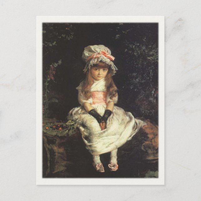 Carte Postale Avec John Everett Millais Peinture (Devant)