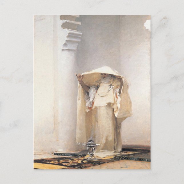 Carte Postale Avec John Singer Sargent Peinture (Devant)