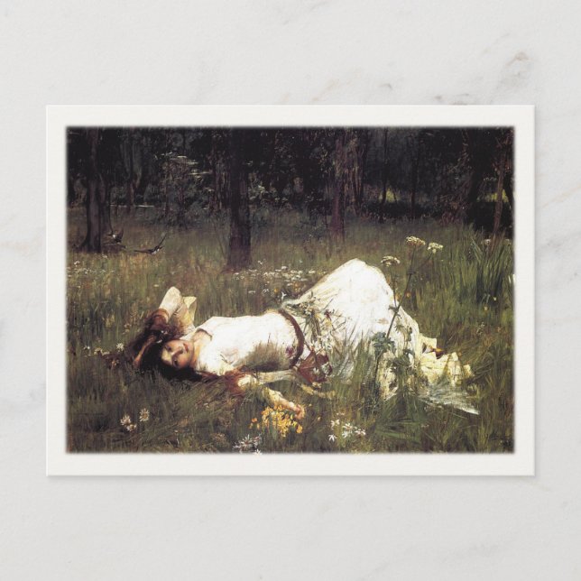 Carte postale avec John William Waterhouse Paintin (Devant)