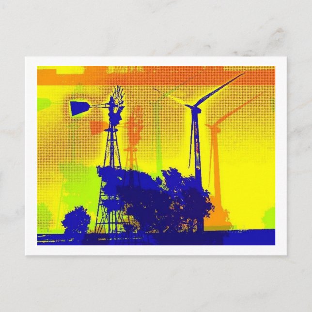 Carte Postale Avec l'ancien et avec le nouveau (Devant)