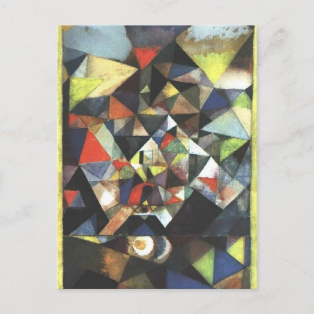 Carte Postale Avec l'oeuf de Paul Klee (Devant)