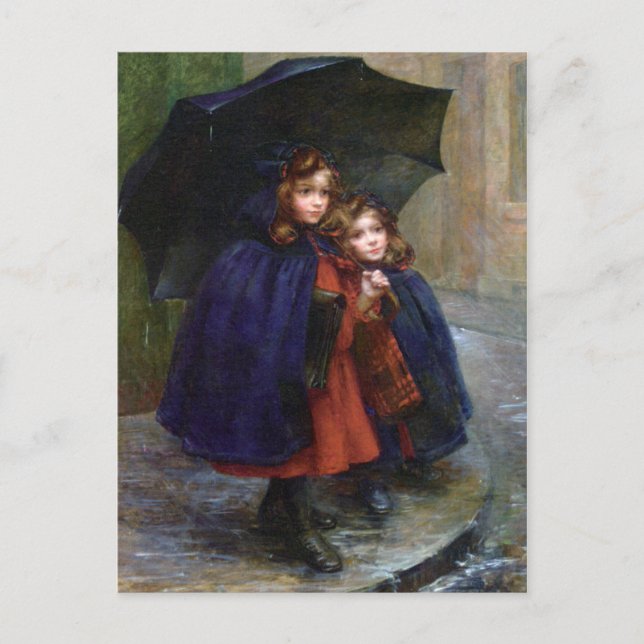 Carte Postale Avec Peinture Marthe Boyer-Breton (Devant)