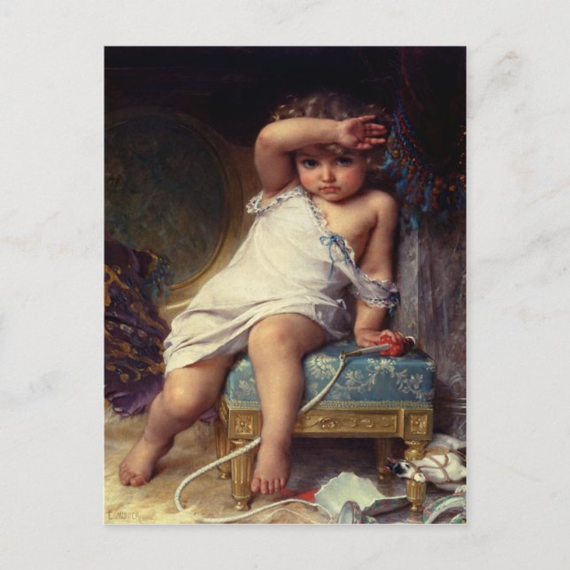 Carte Postale Avec Peinture Munier Emile (Devant)