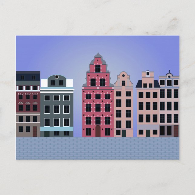 Carte postale avec Stockholm (Devant)