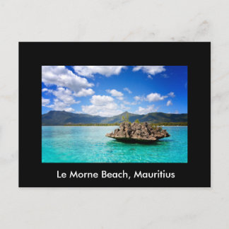 Carte Postale Avec Thème Plage De Maurice
