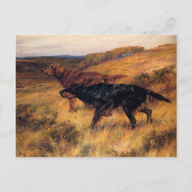 Carte Postale Avec Thomas Blinks Peinture (Devant)