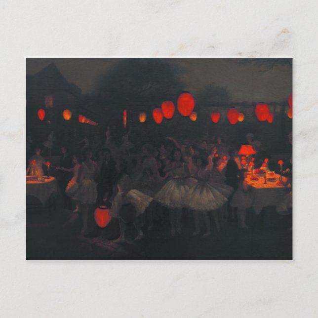 Carte postale avec Thomas Cooper Gotch Peinture (Devant)