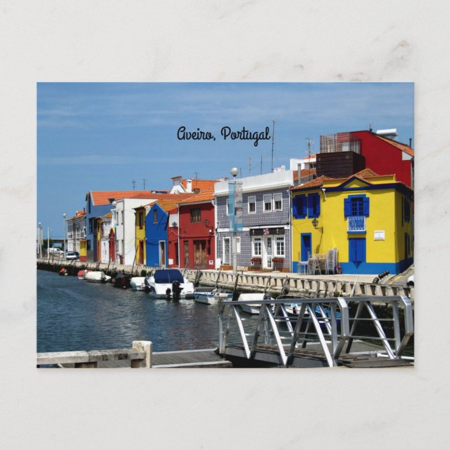Carte Postale Aveiro, Portugal (Devant)